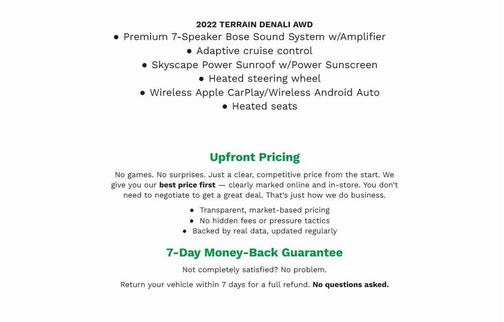 2022 GMC Terrain Denali