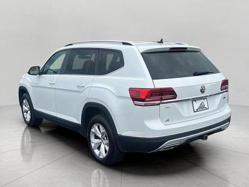 Pure White 2018 Volkswagen Atlas 3.6L SEL