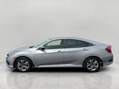 Modern Steel Metallic 2018 Honda Civic LX