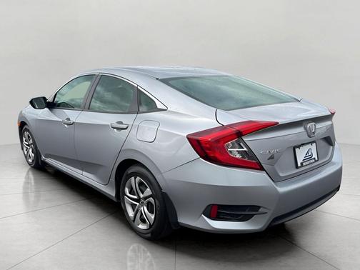 Modern Steel Metallic 2018 Honda Civic LX