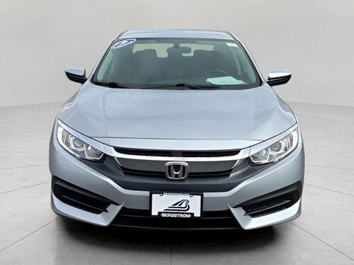 Modern Steel Metallic 2018 Honda Civic LX