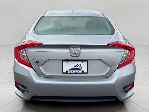 Modern Steel Metallic 2018 Honda Civic LX