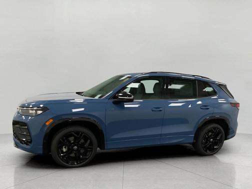 monterey blue pearl 2026 Volkswagen Tiguan 2.0T SE R-Line Black 4MOTION