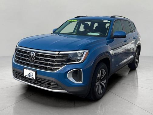 Mountain Lake Blue Metallic 2025 Volkswagen Atlas 2.0T SE