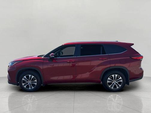 Ruby Flare Pearl 2021 Toyota Highlander XLE