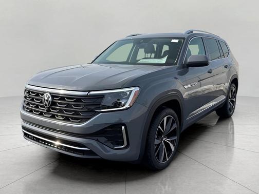 Pure Gray 2026 Volkswagen Atlas 2.0T SEL Premium R-Line 4MOTION