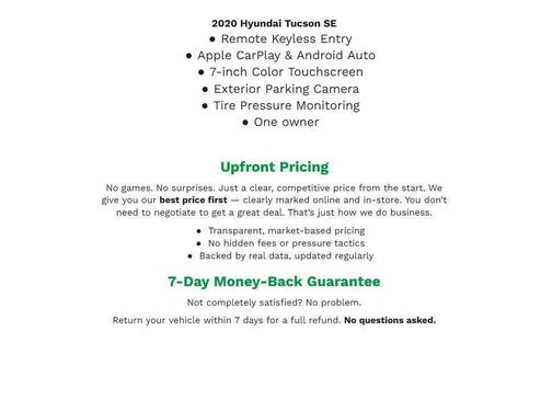 2020 Hyundai TUCSON SE