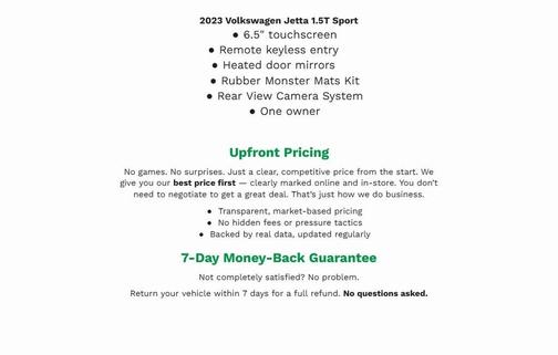 2023 Volkswagen Jetta 1.5T Sport