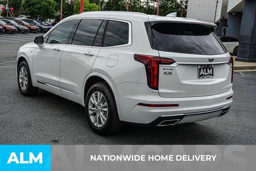 Crystal White Tri-Coat 2021 Cadillac XT6 Luxury FWD