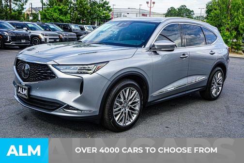 Silver 2023 Acura MDX Advance