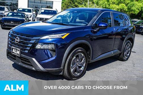 Deep Ocean Blue 2025 Nissan Rogue SV