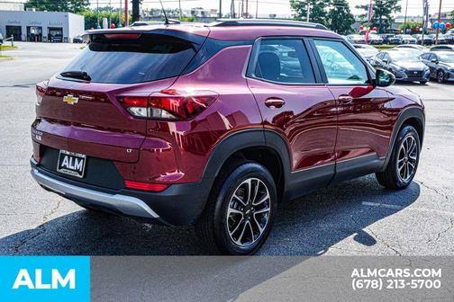 Crimson Metallic 2025 Chevrolet Trailblazer LT