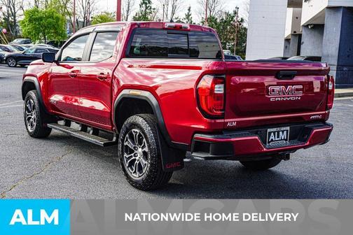 Red 2023 GMC Canyon AT4
