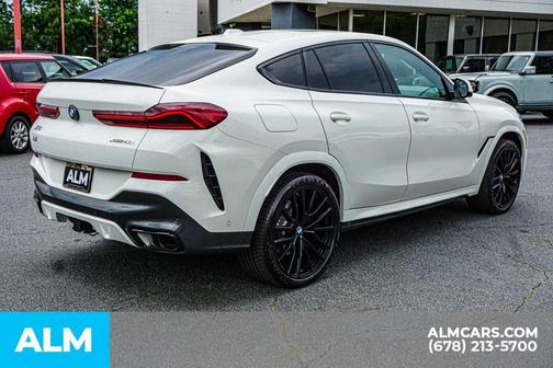 Alpine White 2024 BMW X6 xDrive40i