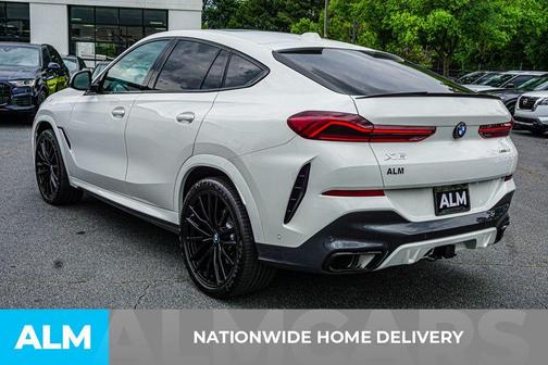 Alpine White 2024 BMW X6 xDrive40i