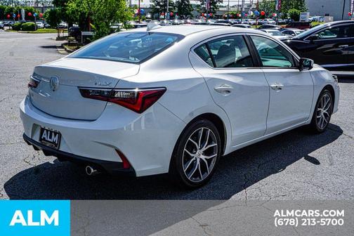 Platinum White Pearl 2021 Acura ILX Premium Package