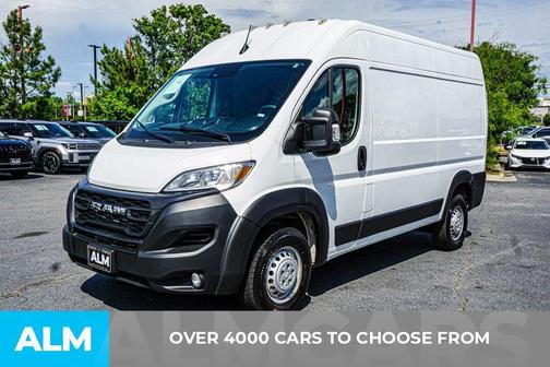 Bright White Clearcoat 2025 RAM ProMaster 2500 High Roof