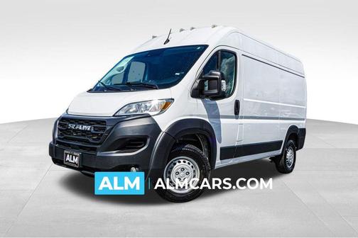 Bright White Clearcoat 2025 RAM ProMaster 2500 High Roof