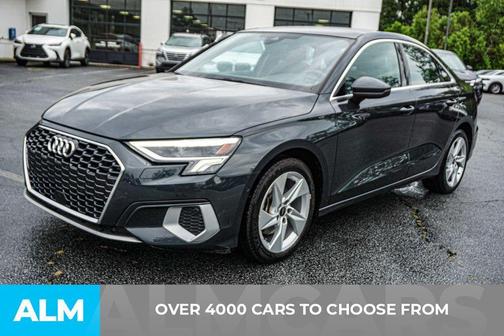 Manhattan Gray Metallic 2024 Audi A3 40 Premium