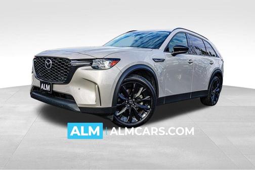 Platinum Quartz Metallic 2025 Mazda CX-90 Premium