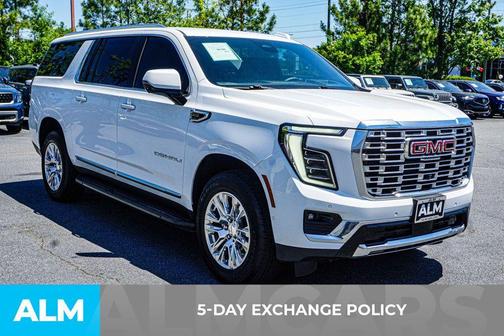 Summit White 2025 GMC Yukon XL Denali