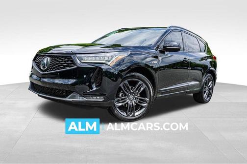Black 2022 Acura RDX A-Spec