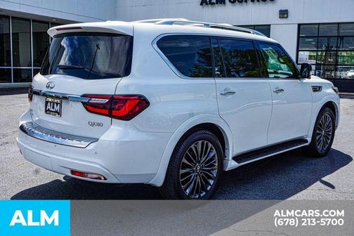 Aspen White 2024 INFINITI QX80 PREMIUM SELECT