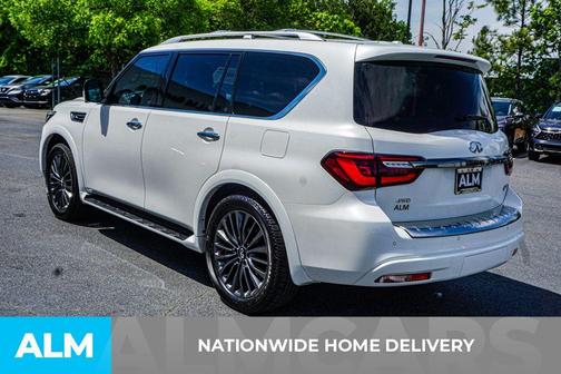 Aspen White 2024 INFINITI QX80 PREMIUM SELECT