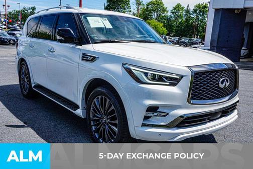 Aspen White 2024 INFINITI QX80 PREMIUM SELECT