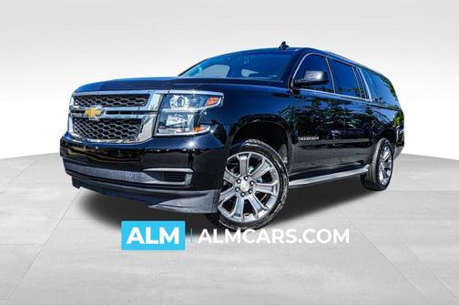 Black 2015 Chevrolet Suburban 1500 LT