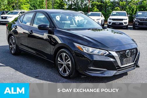 Black 2023 Nissan Sentra SV