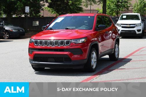 Red 2024 Jeep Compass Sport