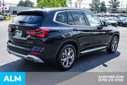 Black Sapphire Metallic 2023 BMW X3 xDrive30i
