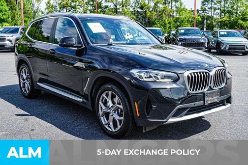 Black Sapphire Metallic 2023 BMW X3 xDrive30i