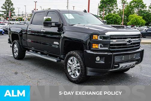 Black 2018 Chevrolet Silverado 2500 High Country