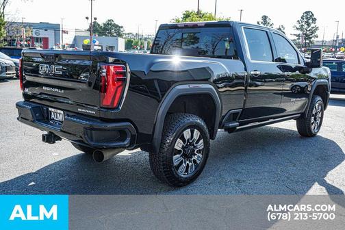 Onyx Black 2025 GMC Sierra 3500 Denali