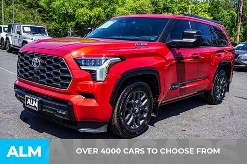 Red 2026 Toyota Sequoia SR5