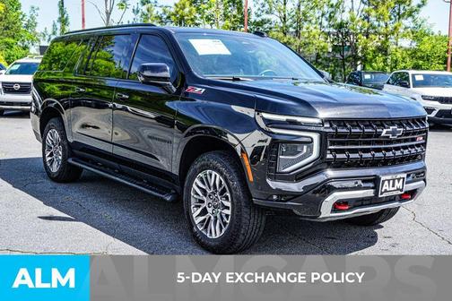 Black 2025 Chevrolet Suburban Z71