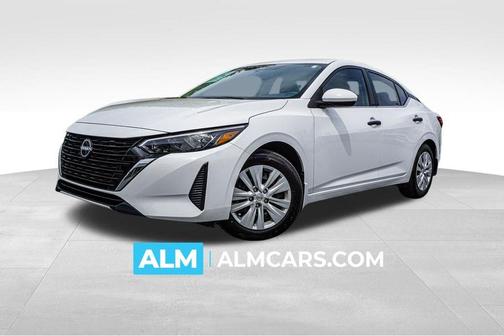 Cloud White 2025 Nissan Sentra S