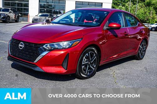 Scarlet Ember 2024 Nissan Sentra SV