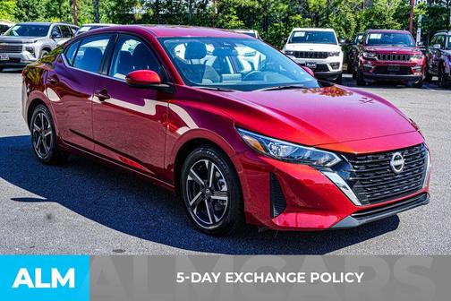 Scarlet Ember 2024 Nissan Sentra SV