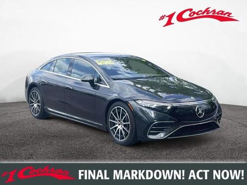 Graphite Grey Metallic 2023 Mercedes-Benz EQS 450 4MATIC