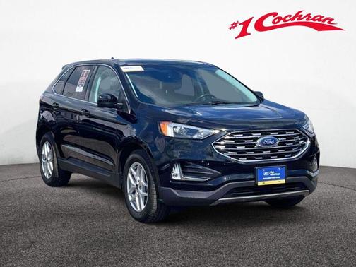 Agate Black Metallic 2022 Ford Edge SEL