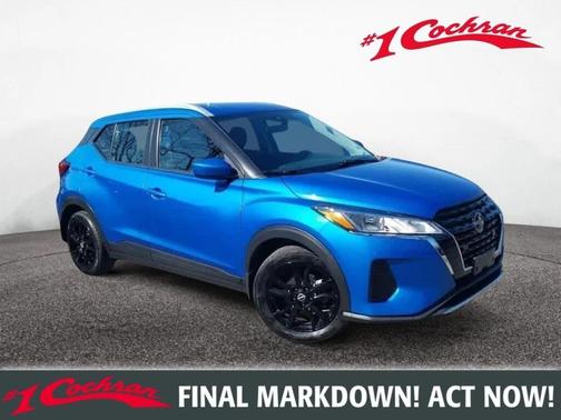 Electric Blue Metallic 2023 Nissan Kicks SV