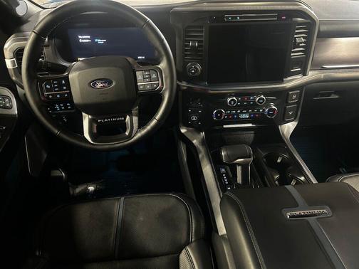 Agate Black Metallic 2025 Ford F-150 Platinum