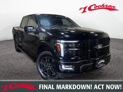 Agate Black Metallic 2025 Ford F-150 Platinum