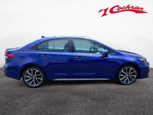 Blue Crush Metallic 2022 Toyota Corolla SE