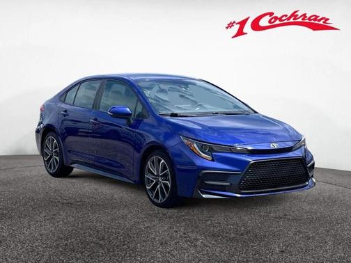 Blue Crush Metallic 2022 Toyota Corolla SE
