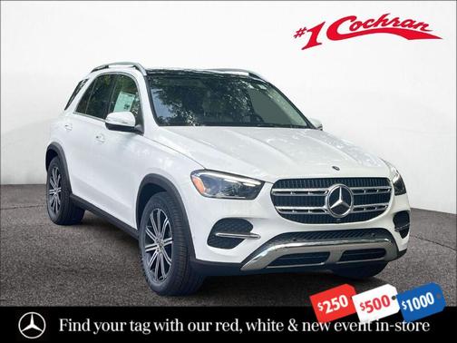 Polar White 2026 Mercedes-Benz GLE 350 4MATIC