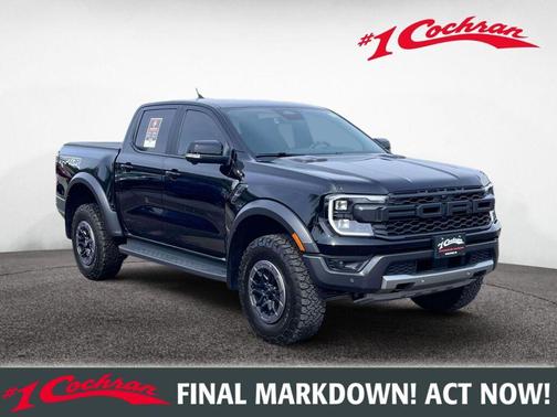 Shadow Black 2025 Ford Ranger Raptor